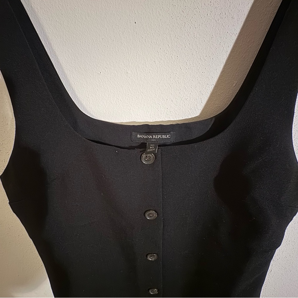 Form-Fitting Button Down Work Dress - image 2